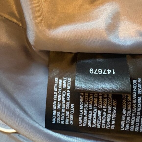 London Fog trench car coat with tie and detachable hood - Picture 4 of 7